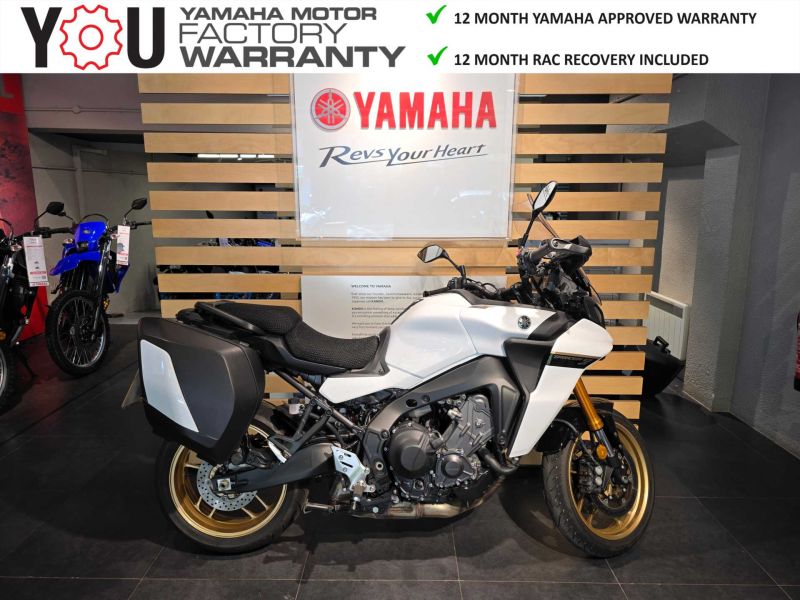 2024 Yamaha MT-09 TRACER 900 GT WHITE