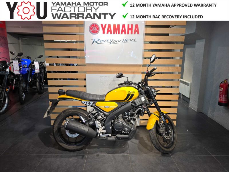 2024 Yamaha XSR125 CPY YELLOW